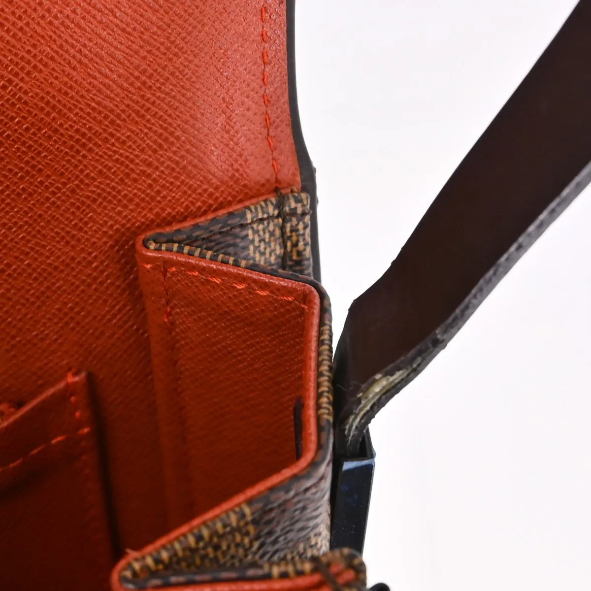 Louis Vuitton Tribeca Damier, Brown, Canvas, Handbag