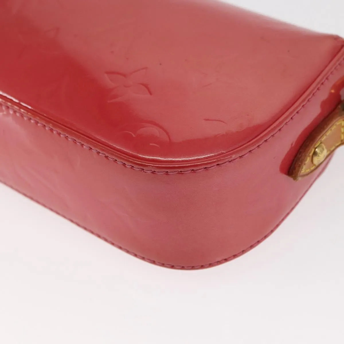 Louis Vuitton Malibu Street Monogram Vernis, Pink, Patent Leather, Handbag