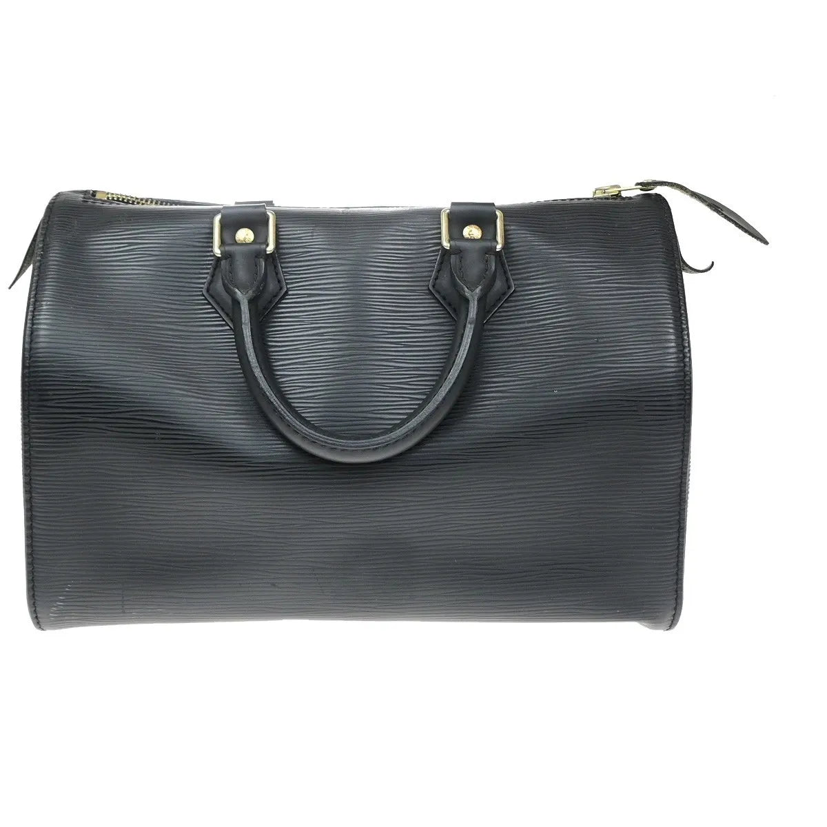 Louis Vuitton Speedy Epi Leather, Black, Leather, Handbag