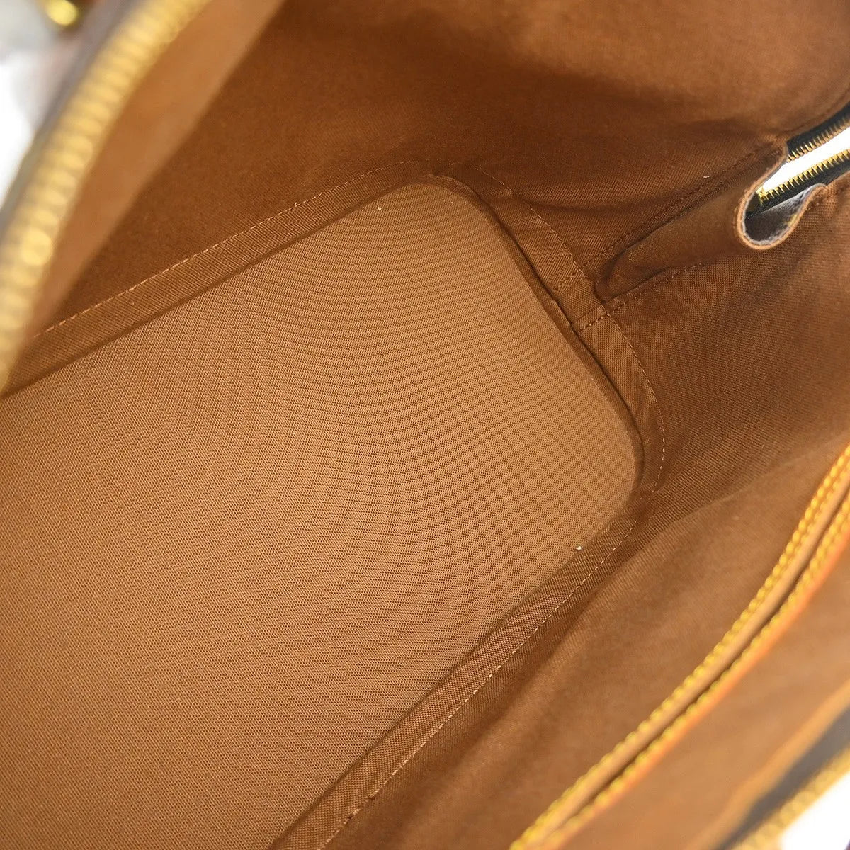 Louis Vuitton Vintage Alma Monogram Canvas, Brown, Canvas, Handbag