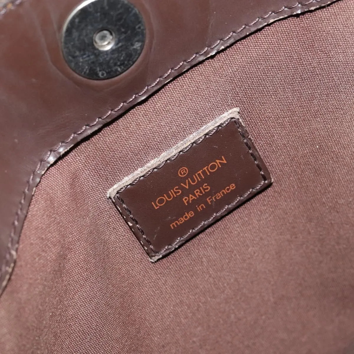 Louis Vuitton Mandara Epi Leather, Brown, Leather, Shoulder Bag