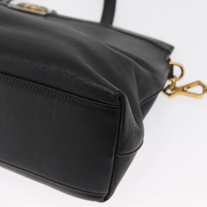 Gucci Linea Matisse Interlocking G Top Handle Tote Leather, Black, Leather, Shoulder Bag