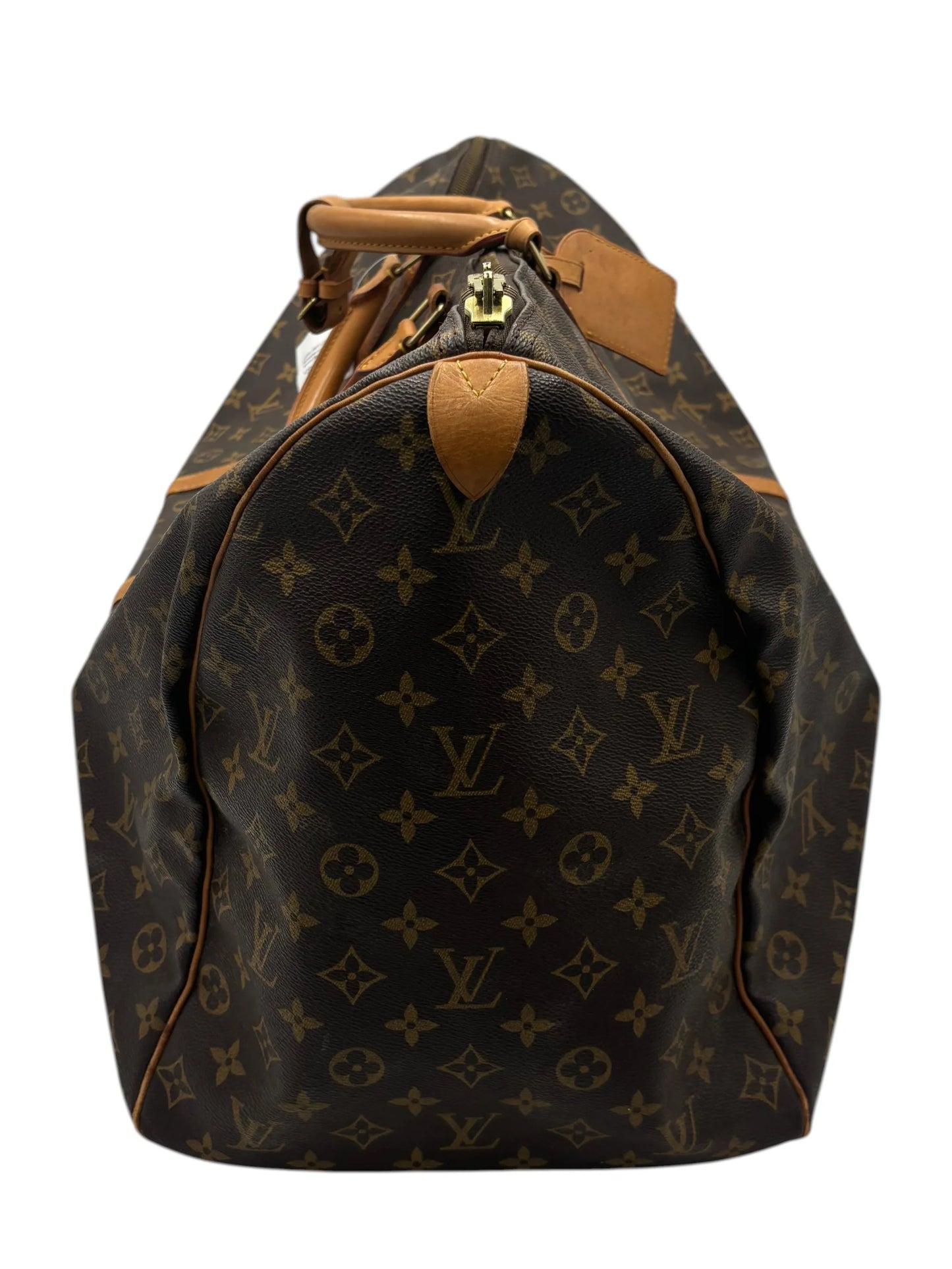 Louis Vuitton Keepall Monogram Canvas, Brown, Canvas, Travel Bag