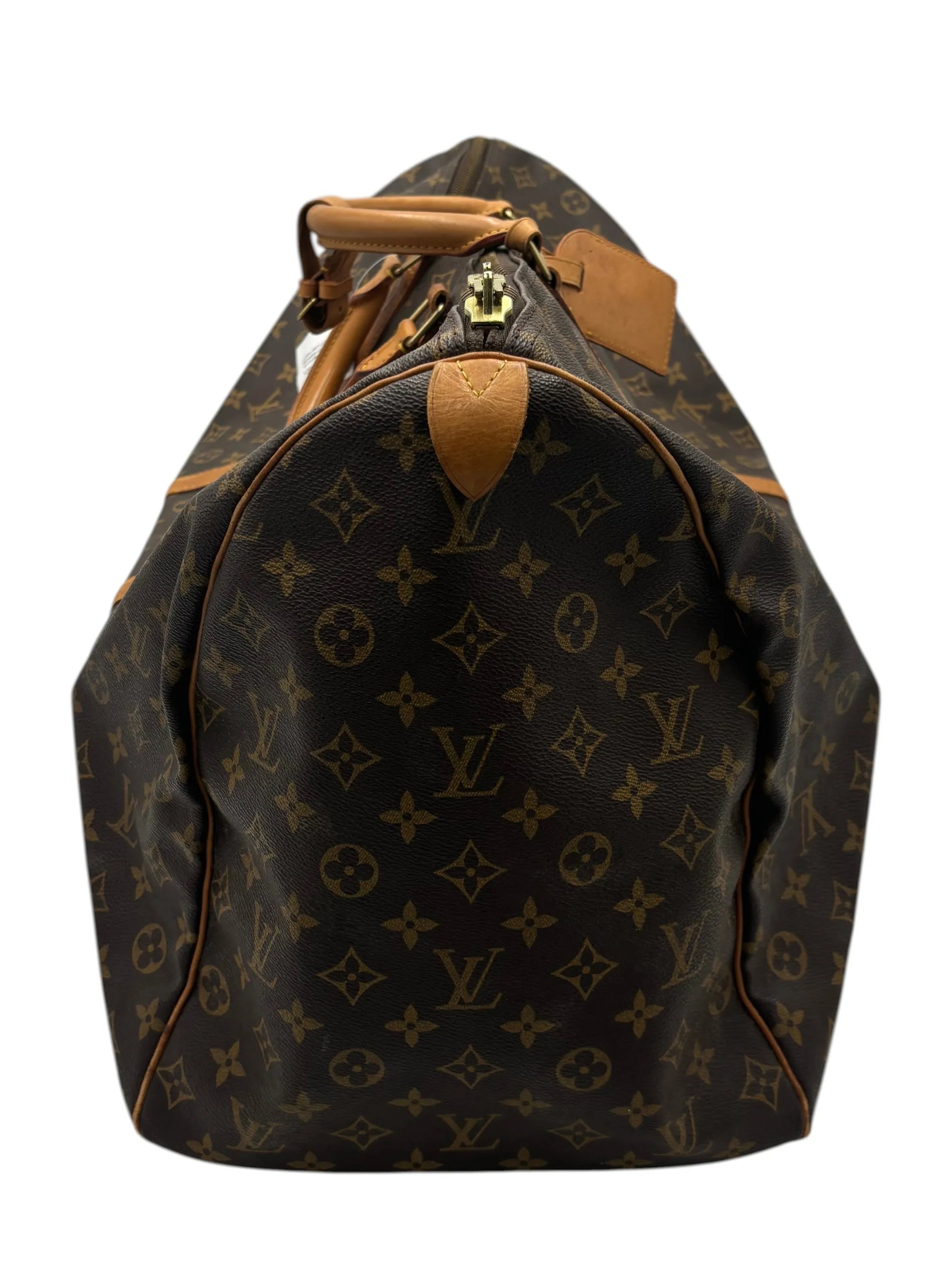 Louis Vuitton Keepall Monogram Canvas, Brown, Canvas, Travel Bag