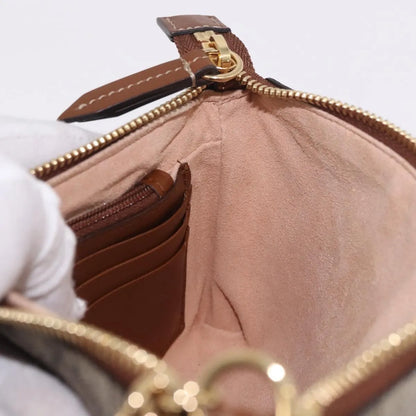 Gucci Pochette GG Canvas, Beige, PVC, Clutch