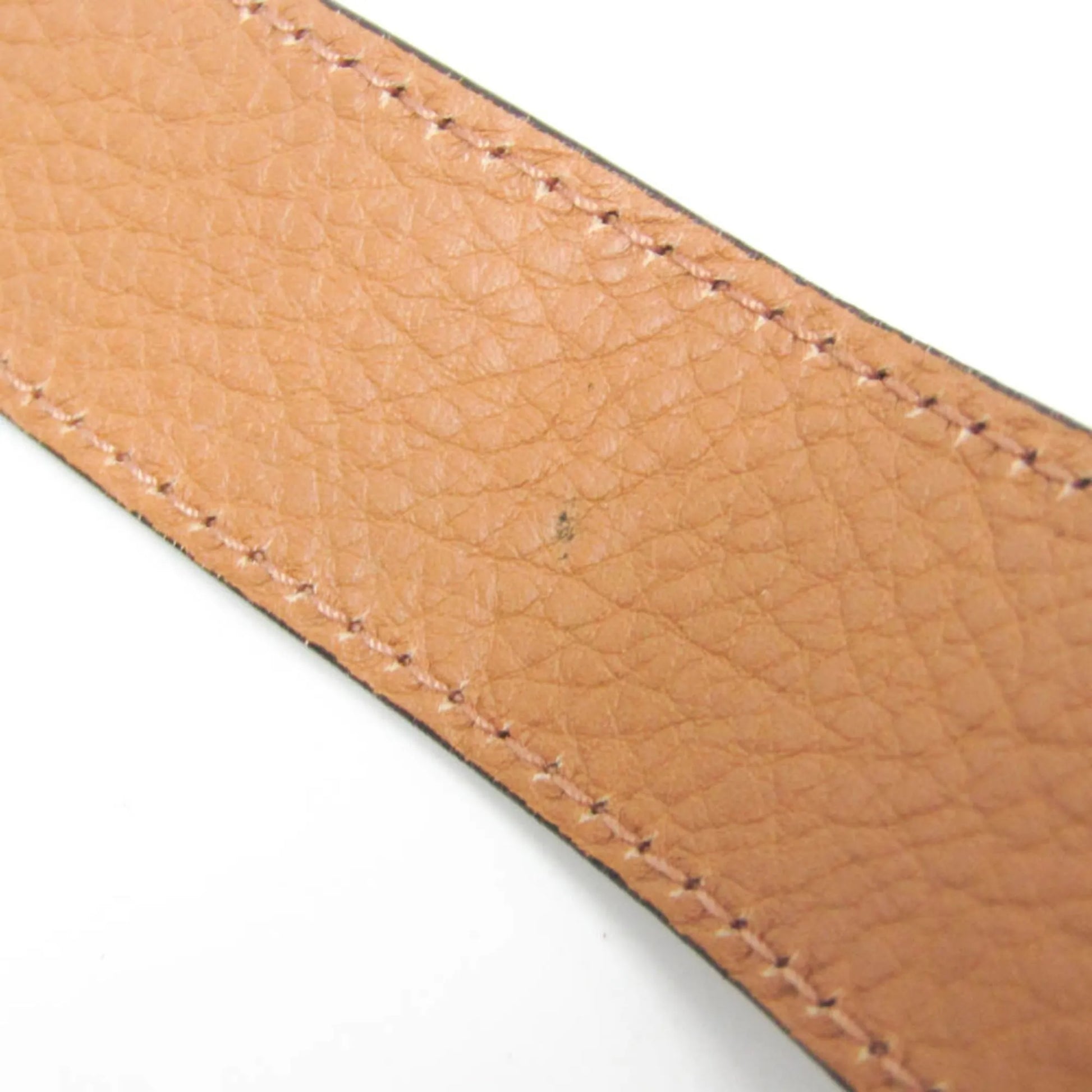 Salvatore Ferragamo Gancini Leather, Brown, Leather, Shoulder Bag