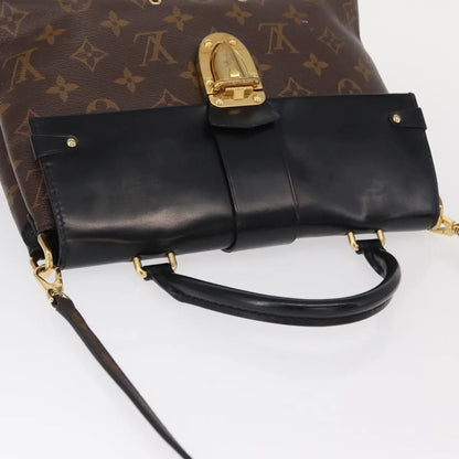 Louis Vuitton One Handle Flap Monogram Canvas and Leather, Brown, Canvas, Handbag