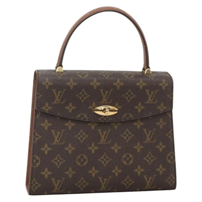 Louis Vuitton Malesherbes Monogram Canvas, Brown, Canvas, Handbag