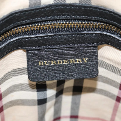 Burberry Vintage Leather, Black, Leather, Shoulder Bag