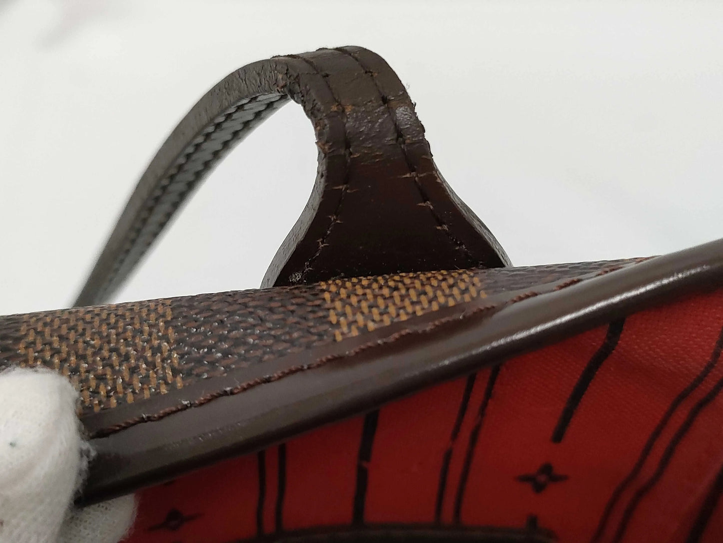Louis Vuitton Neverfull Tote Damier, Brown, Canvas, Tote Bag