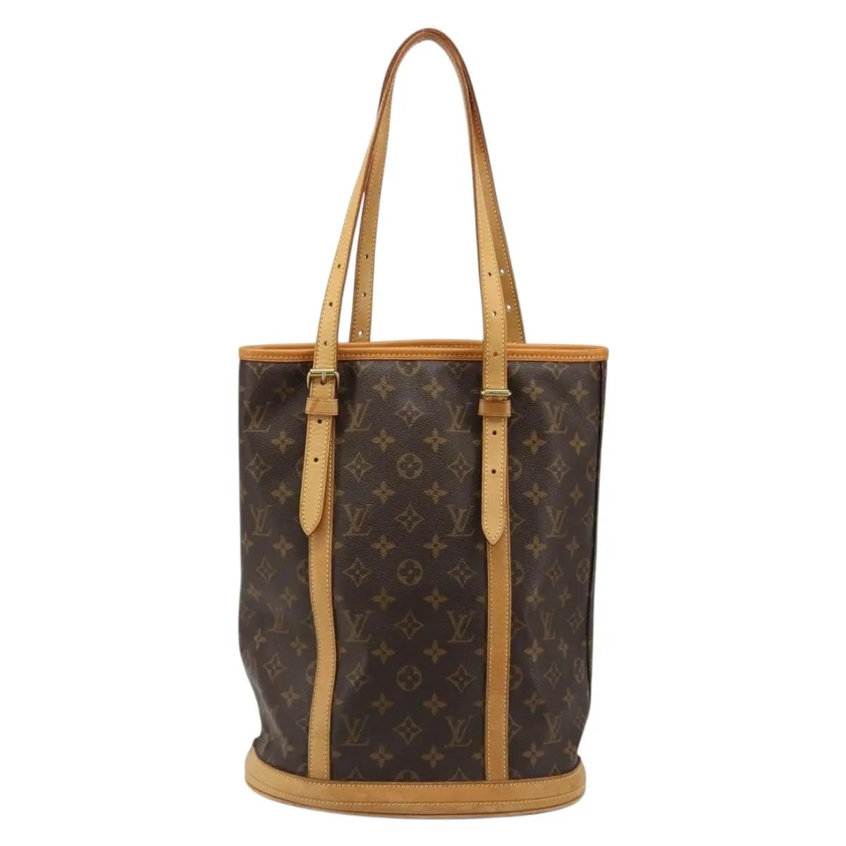 Louis Vuitton Bucket Monogram Canvas, Brown, Canvas, Tote Bag