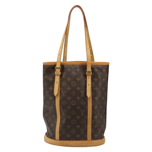 Louis Vuitton Bucket Monogram Canvas, Brown, Canvas, Tote Bag