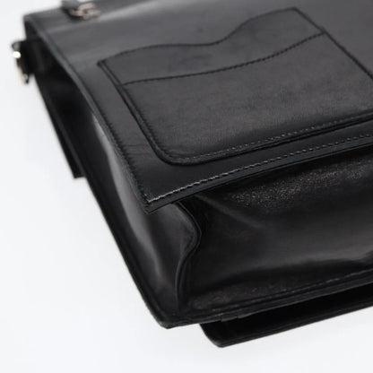 Fendi Vintage Leather, Black, Leather, Handbag