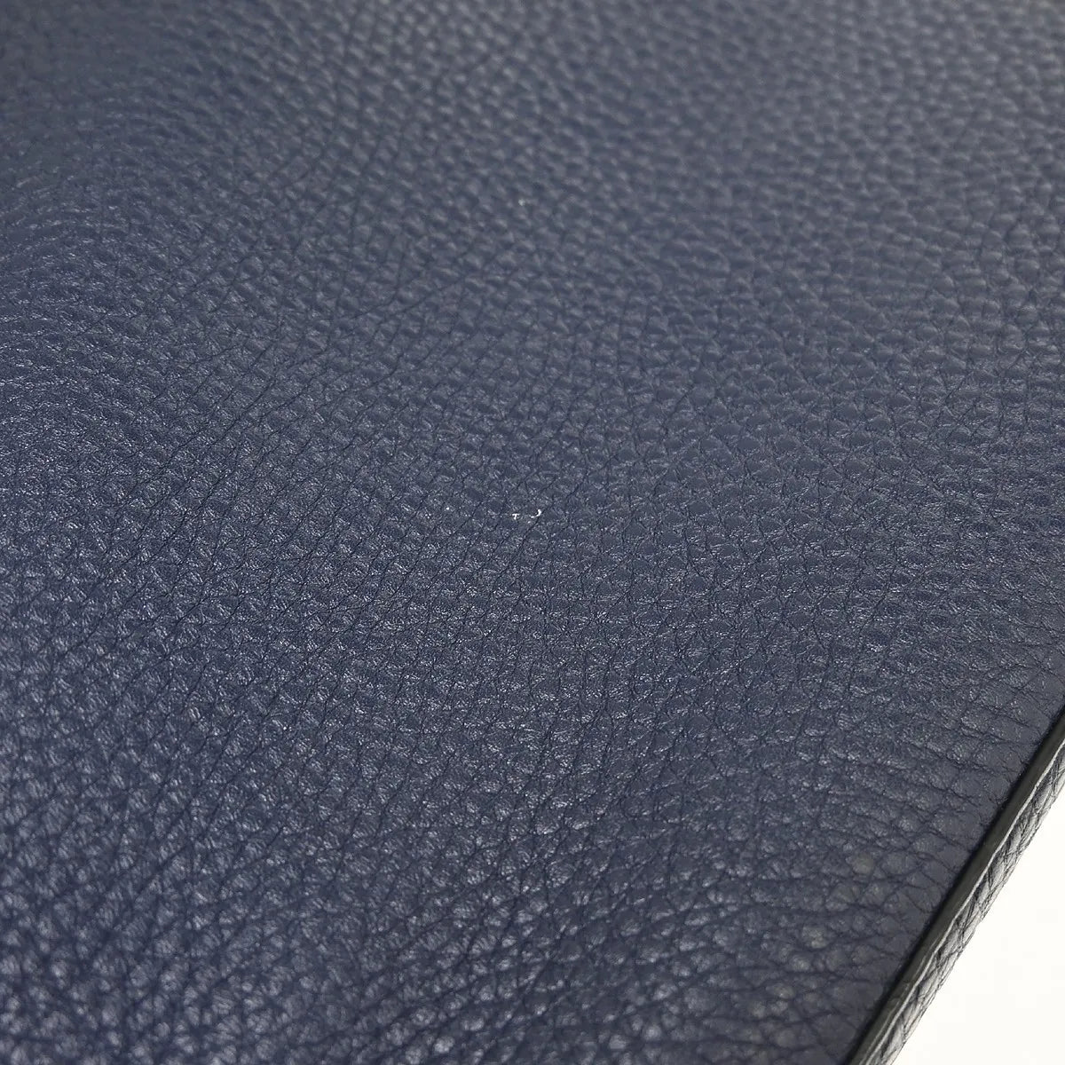 Fendi Selleria Peekaboo Fit Leather, Navy, Leather, Handbag
