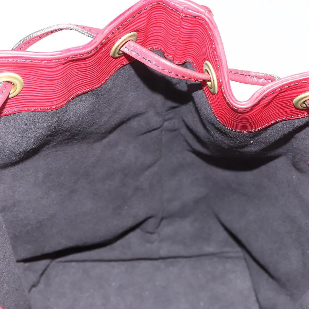Louis Vuitton Petit Noe Epi Leather, Red, Leather, Shoulder Bag