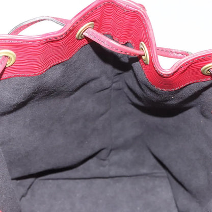 Louis Vuitton Petit Noe Epi Leather, Red, Leather, Shoulder Bag