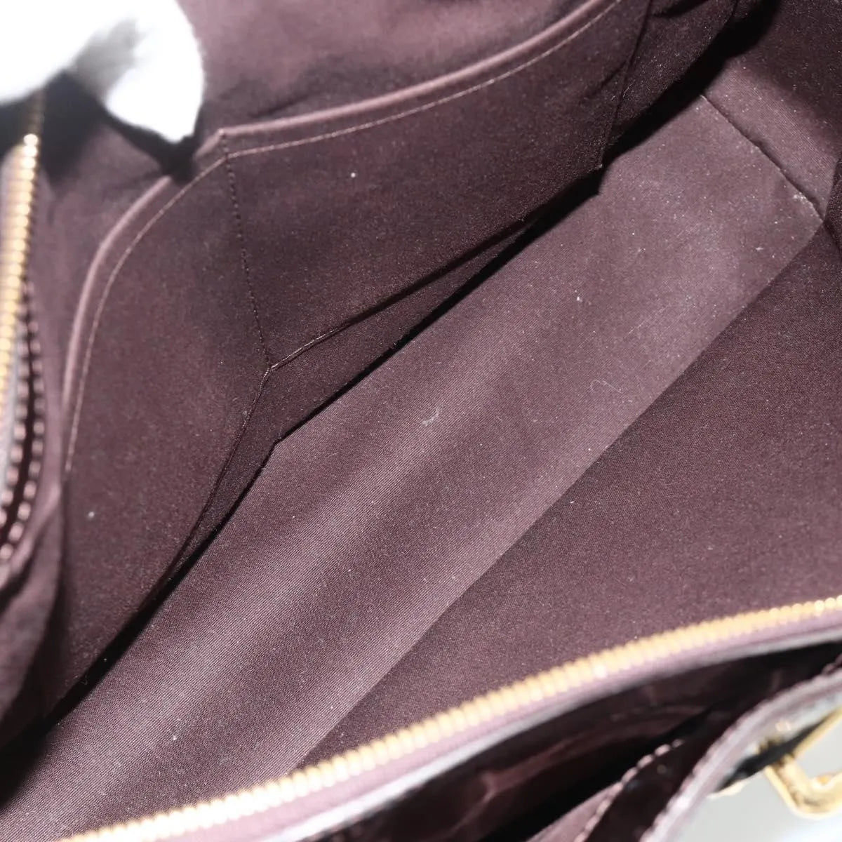 Louis Vuitton Melrose Avenue Monogram Vernis, Burgundy, Patent Leather, Handbag