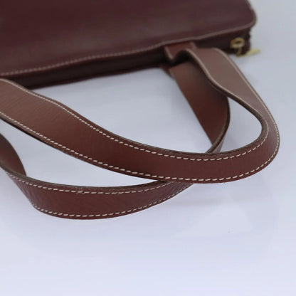 Burberry Vintage Leather, Brown, Leather, Tote Bag