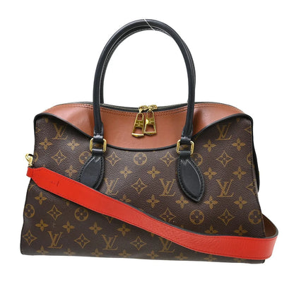 Louis Vuitton Tuileries Monogram, Brown, Canvas, Handbag