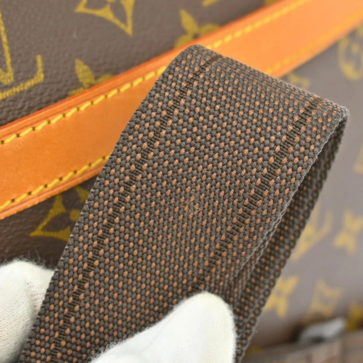 Louis Vuitton Reporter Monogram Canvas, Brown, Canvas, Shoulder Bag