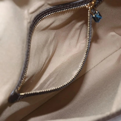 Louis Vuitton Francoise Mini lin, Khaki, Canvas, Tote Bag