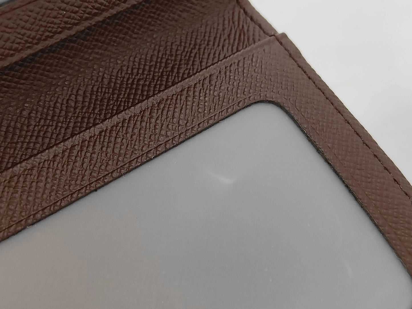 Louis Vuitton Slender Damier, Brown, Canvas, Wallet