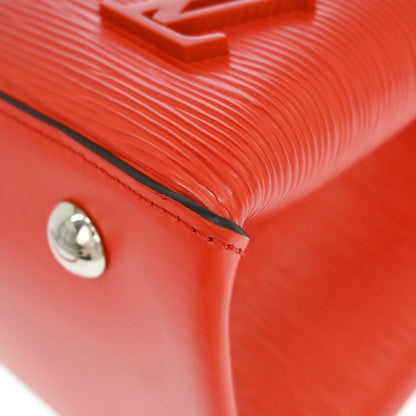 Louis Vuitton Kleber Epi Leather, Red, Leather, Handbag