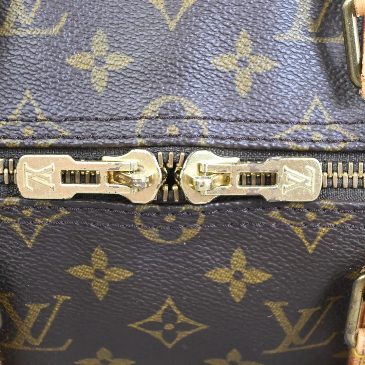 Louis Vuitton Keepall Monogram Canvas, Brown, Canvas, Travel Bag