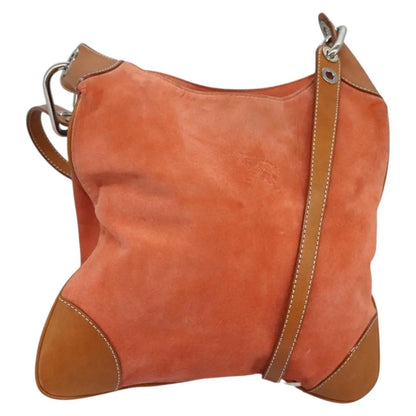 Burberry Blue Label Suede, Orange, Suede, Shoulder Bag