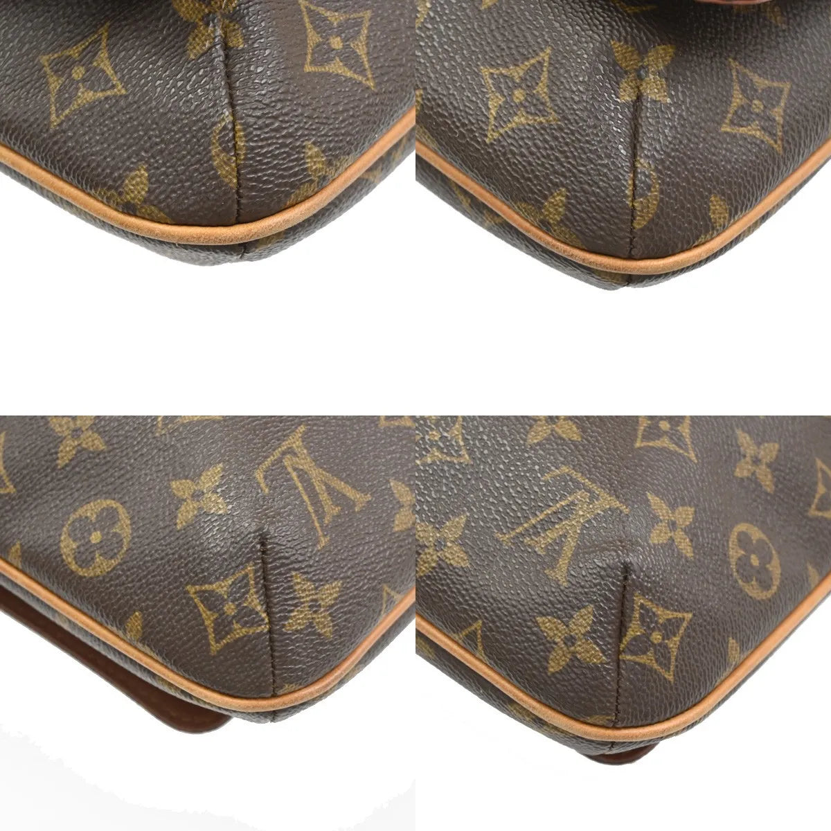 Louis Vuitton Musette Tango Monogram Canvas, Brown, Leather, Shoulder Bag