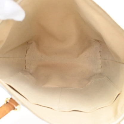 Louis Vuitton Totally Damier azur, White, Canvas, Shoulder Bag