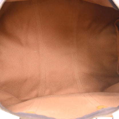 Louis Vuitton Keepall Canvas, Brown, Canvas, Travel Bag
