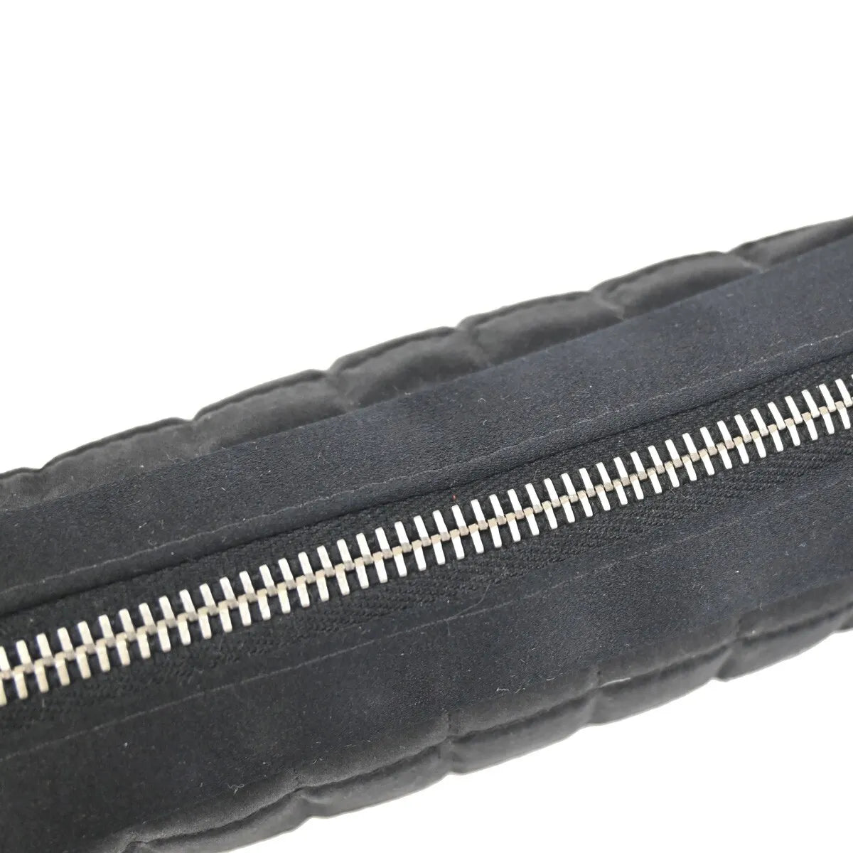 Chanel Chocolate Bar Clutch Nylon, Black, Nylon, Clutch