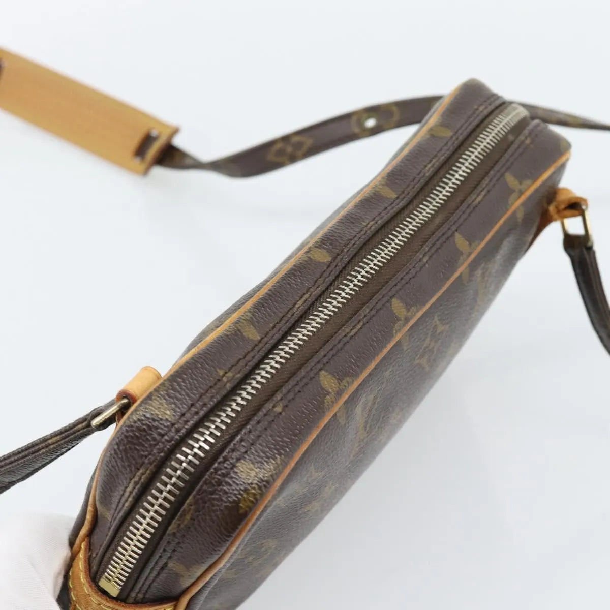 Louis Vuitton Pochette Marly Bandouliere Monogram Canvas, Brown, Canvas, Clutch