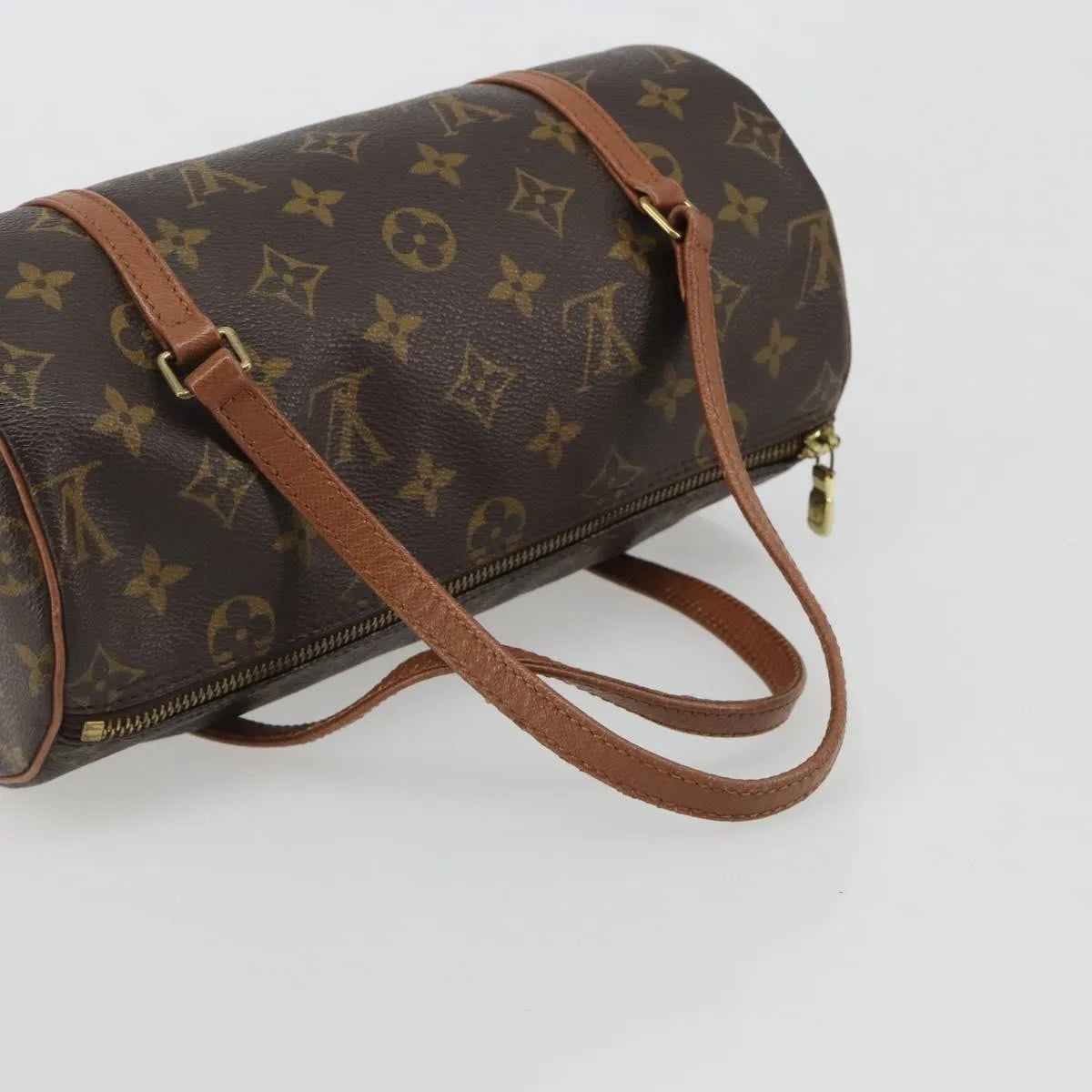 Louis Vuitton Papillon Monogram Canvas, Brown, Canvas, Handbag