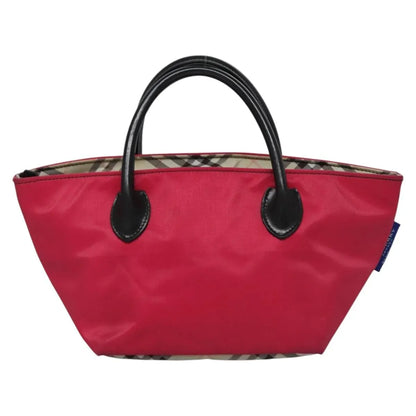 Burberry Blue Label Nylon, Pink, Nylon, Tote Bag