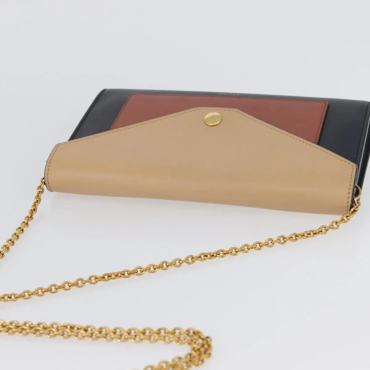 Celine Pocket Envelope Leather, Multicolour, Leather, Shoulder Bag