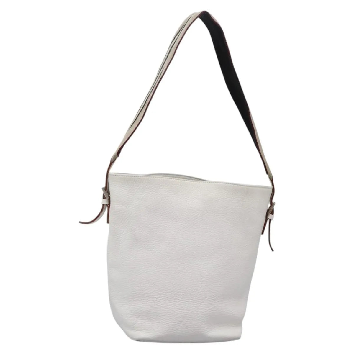 Burberry Vintage Leather, White, Leather, Shoulder Bag