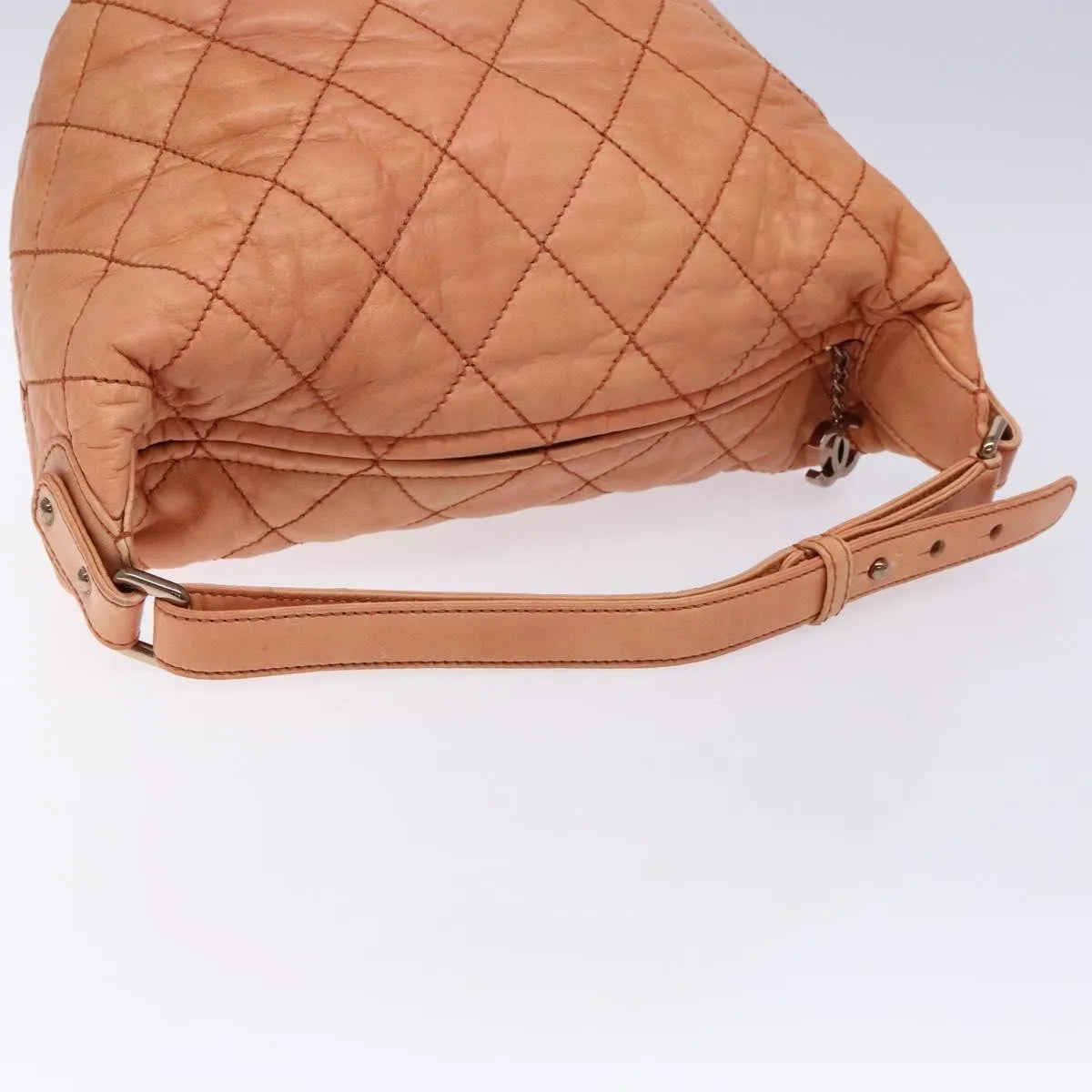 Chanel Cloudy Bundle Hobo Quilted Lambskin, Purple, Leather, Shoulder Bag