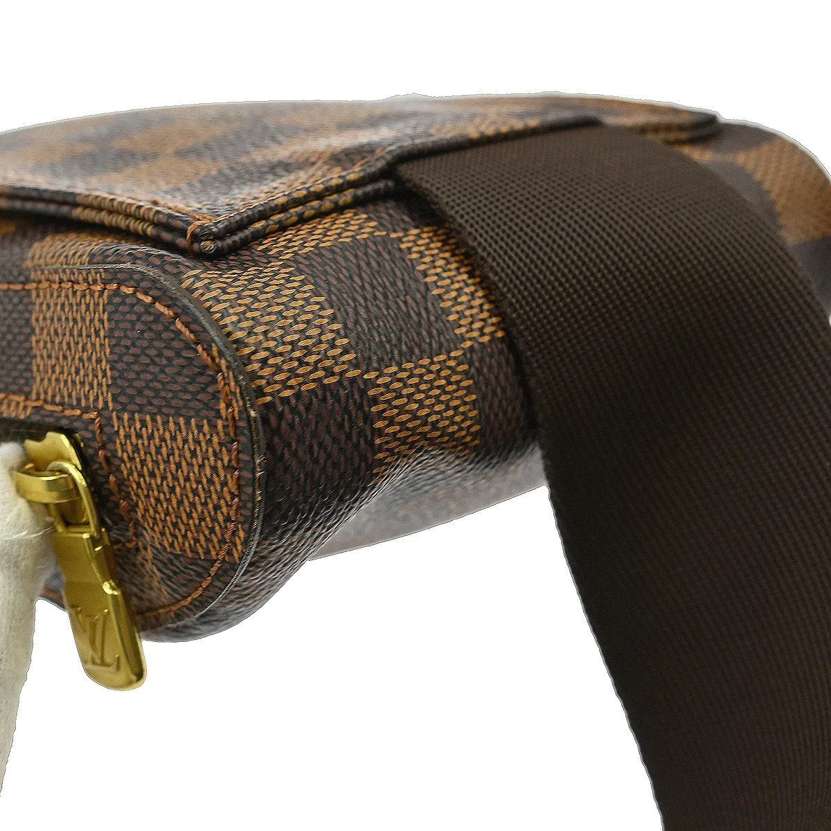 Louis Vuitton Geronimos Waist Bag Damier, Brown, Canvas, Clutch