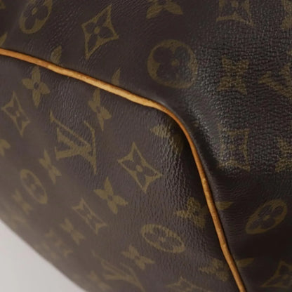 Louis Vuitton Keepall Monogram Canvas, Brown, Canvas, Travel Bag
