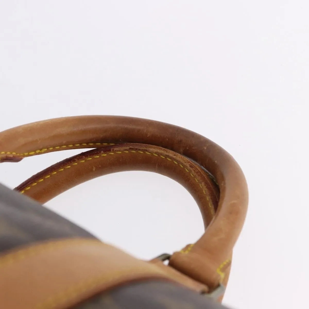 Louis Vuitton Keepall Monogram, Brown, Canvas, Travel Bag