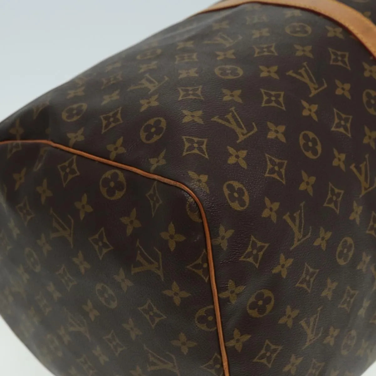 Louis Vuitton Keepall Monogram Canvas, Brown, Canvas, Travel Bag