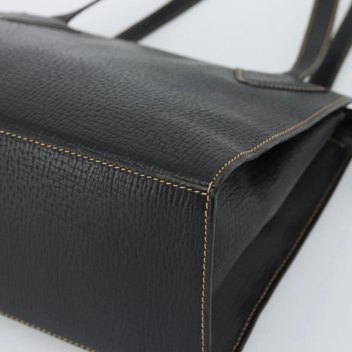 Loewe Vintage Leather, Black, Leather, Tote Bag