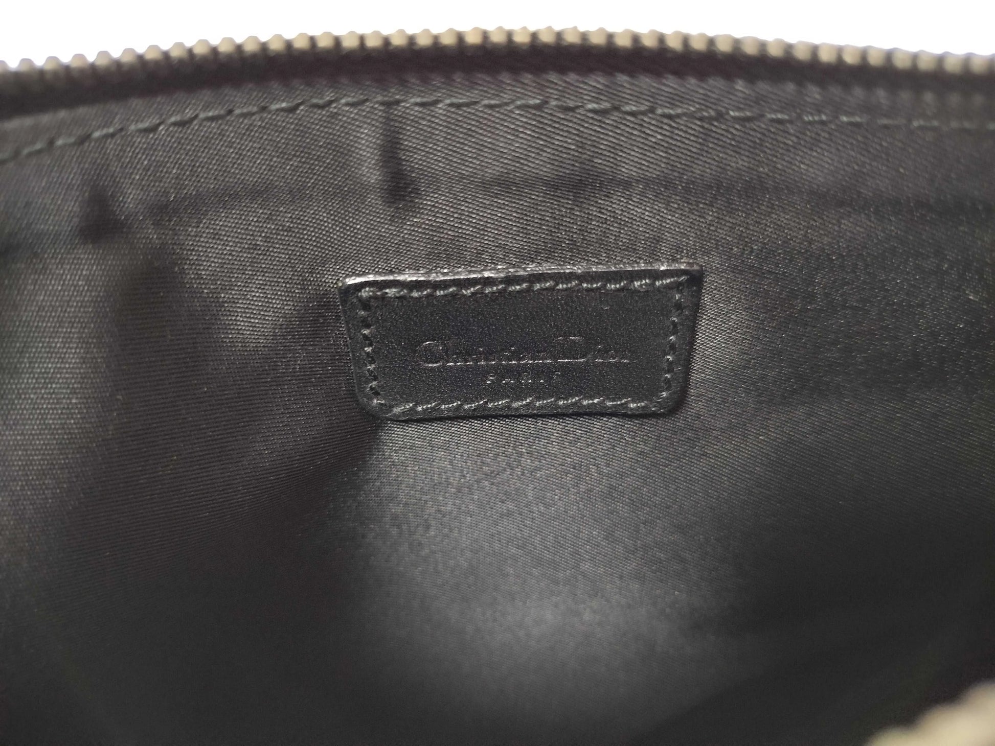 Christian Dior Vintage Saddle Diorissimo Canvas, Multicolour, Canvas, Shoulder Bag