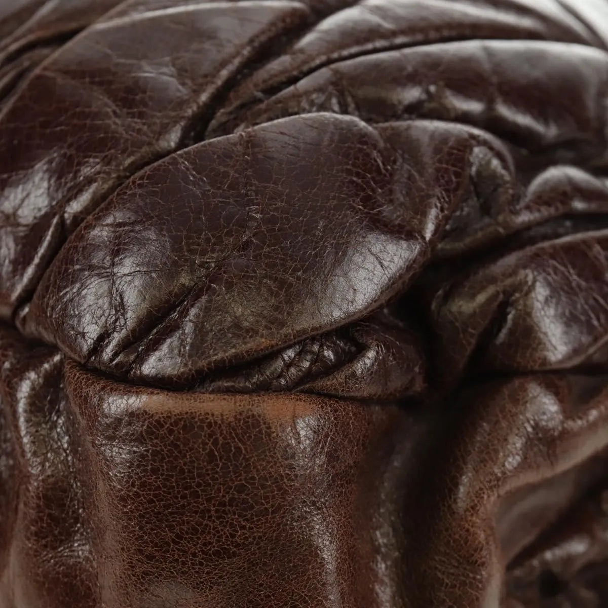Miu Miu Coffer Convertible Hobo Matelasse Leather, Brown, Leather, Handbag