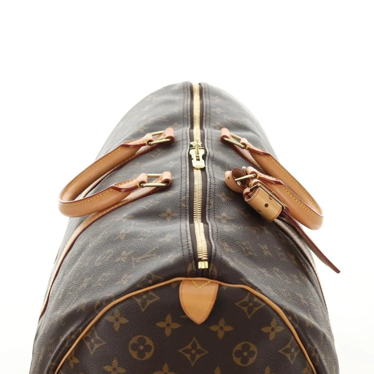 Louis Vuitton Keepall Monogram Canvas, Brown, Canvas, Travel Bag