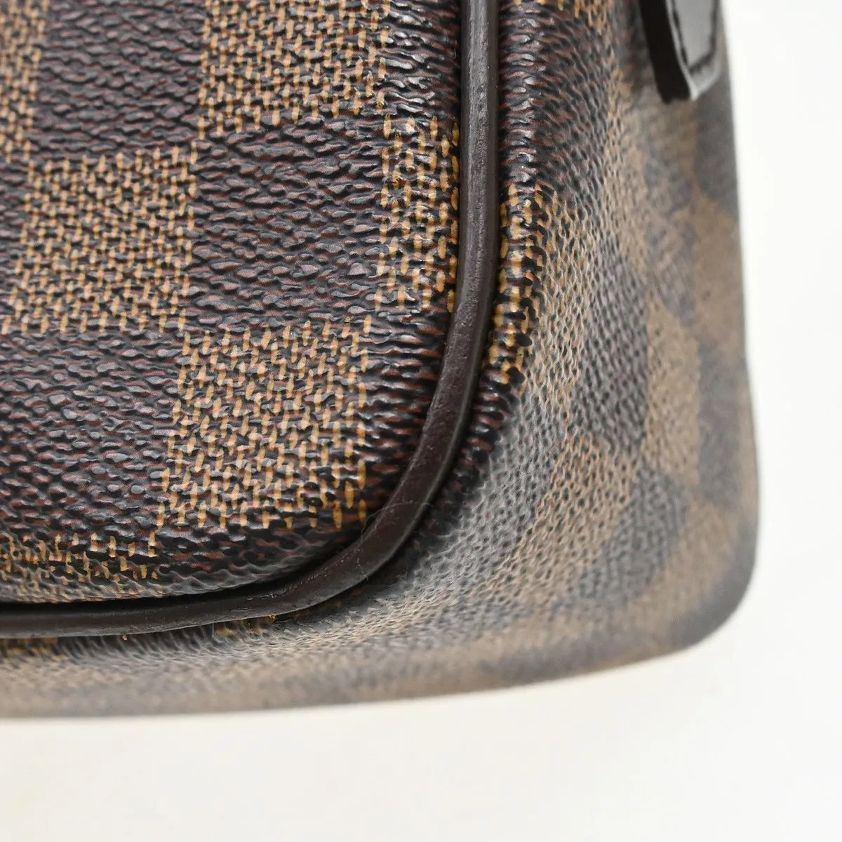 Louis Vuitton Ravello Damier Ebene, Brown, Canvas, Shoulder Bag