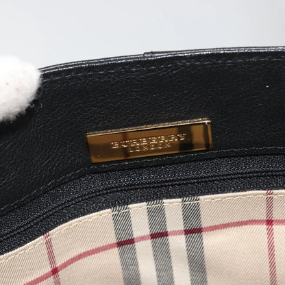 Burberry Vintage Leather, Black, Leather, Handbag