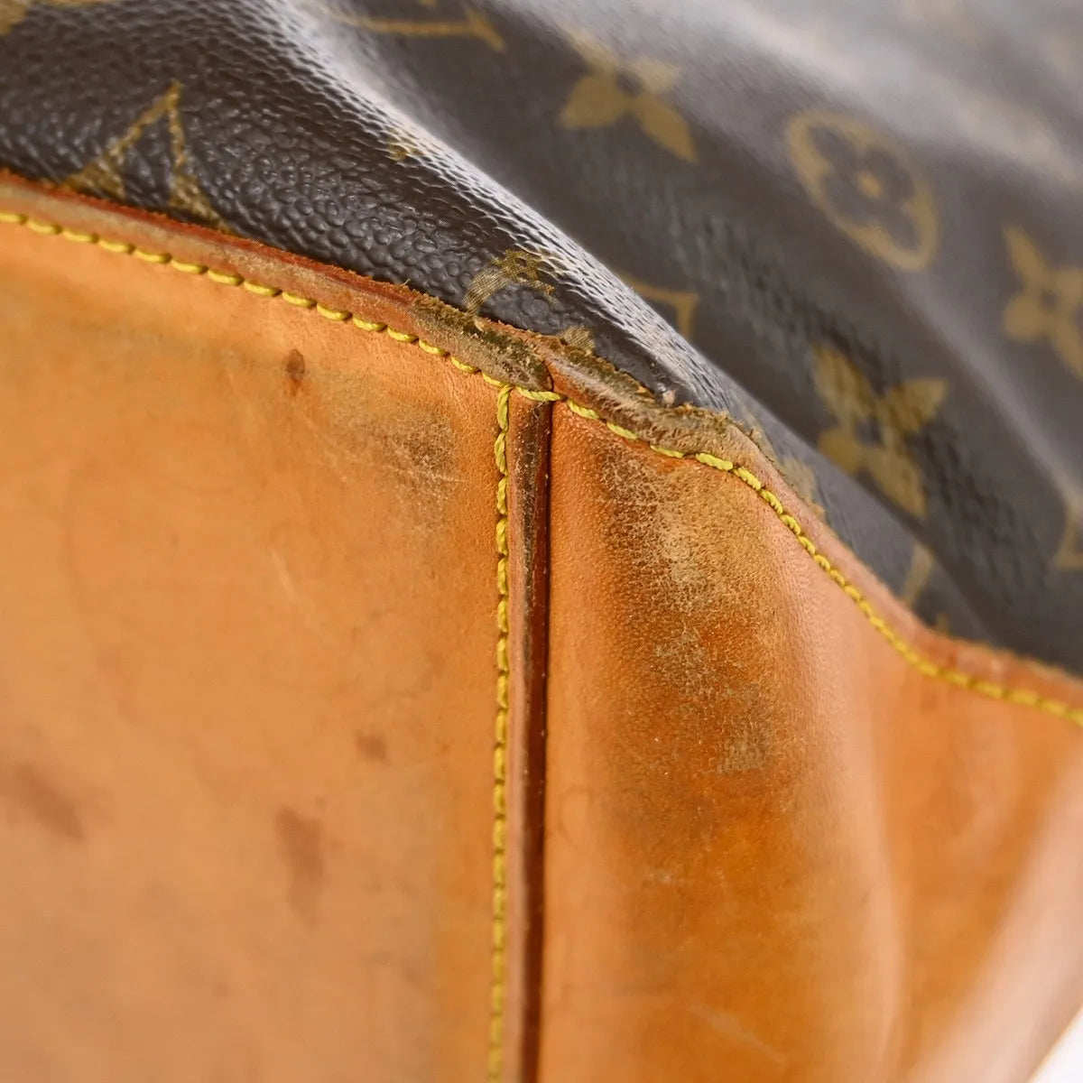Louis Vuitton Cabas Mezzo Monogram Canvas, Brown, Canvas, Tote Bag